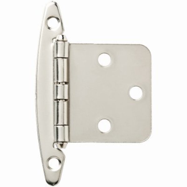 Brainerd Mfg/Liberty Hdw 2PK SN Overlay Hinge H01010C-SN-O